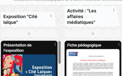 Parler de laïcité avec les jeunes : Ressources et outils pédagogiques sur la laïcité à destination des animateurices et animateurs / Ligue de l’enseignement